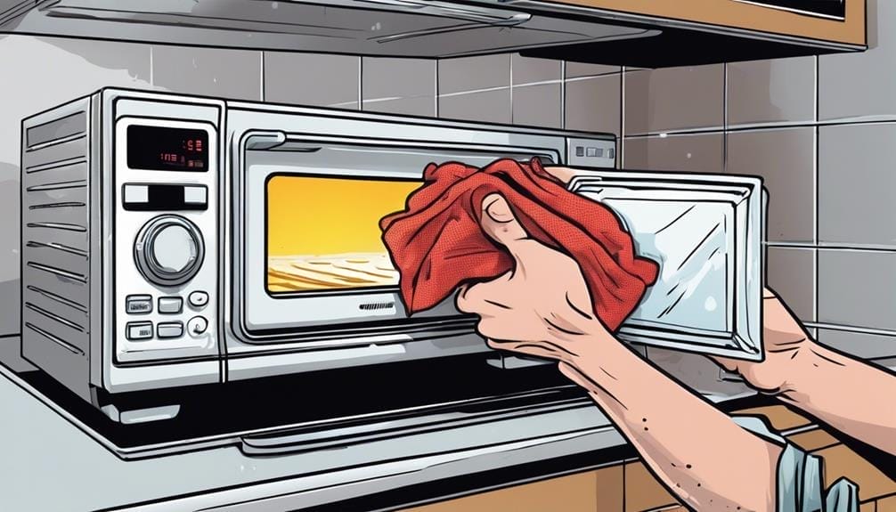 cleaning cloths for microwave